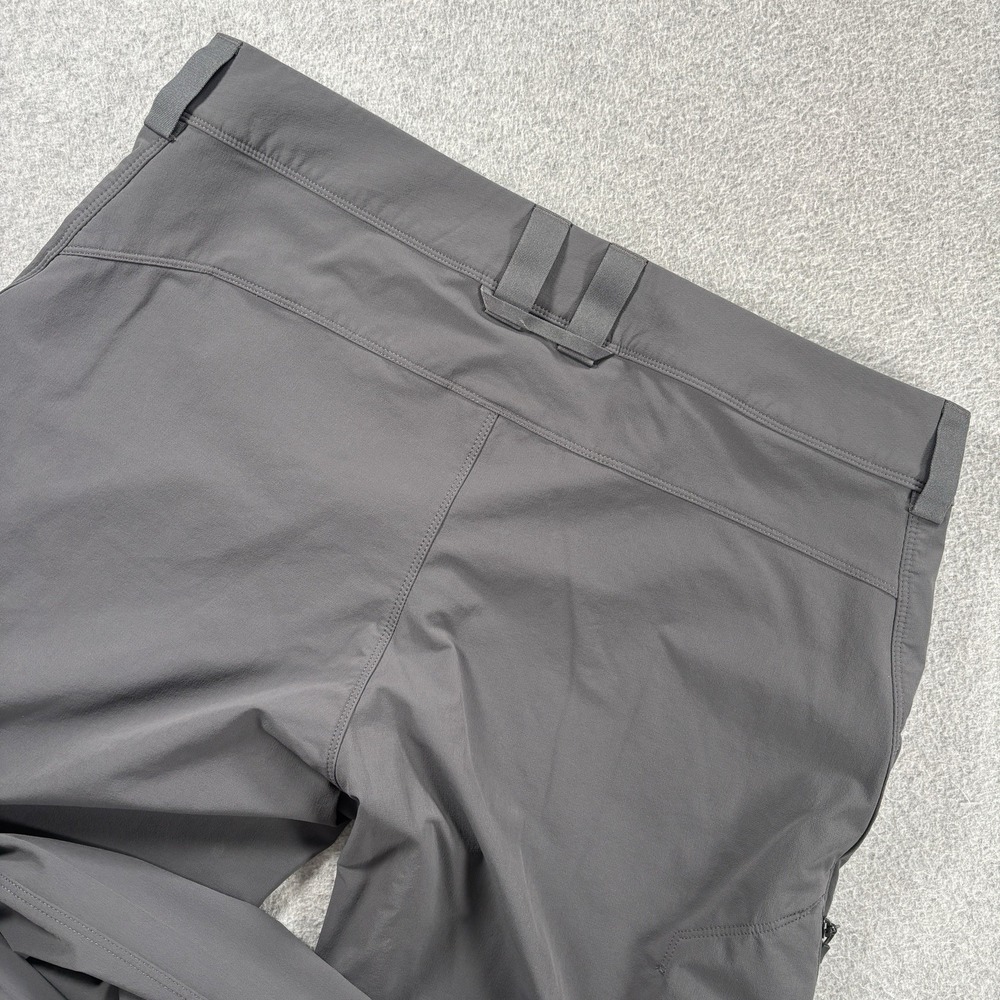 Haglofs Moran Water Repellent Wind Soft Shell Pants Gray Hiking Trekking 34x33 - Picture 4 of 16